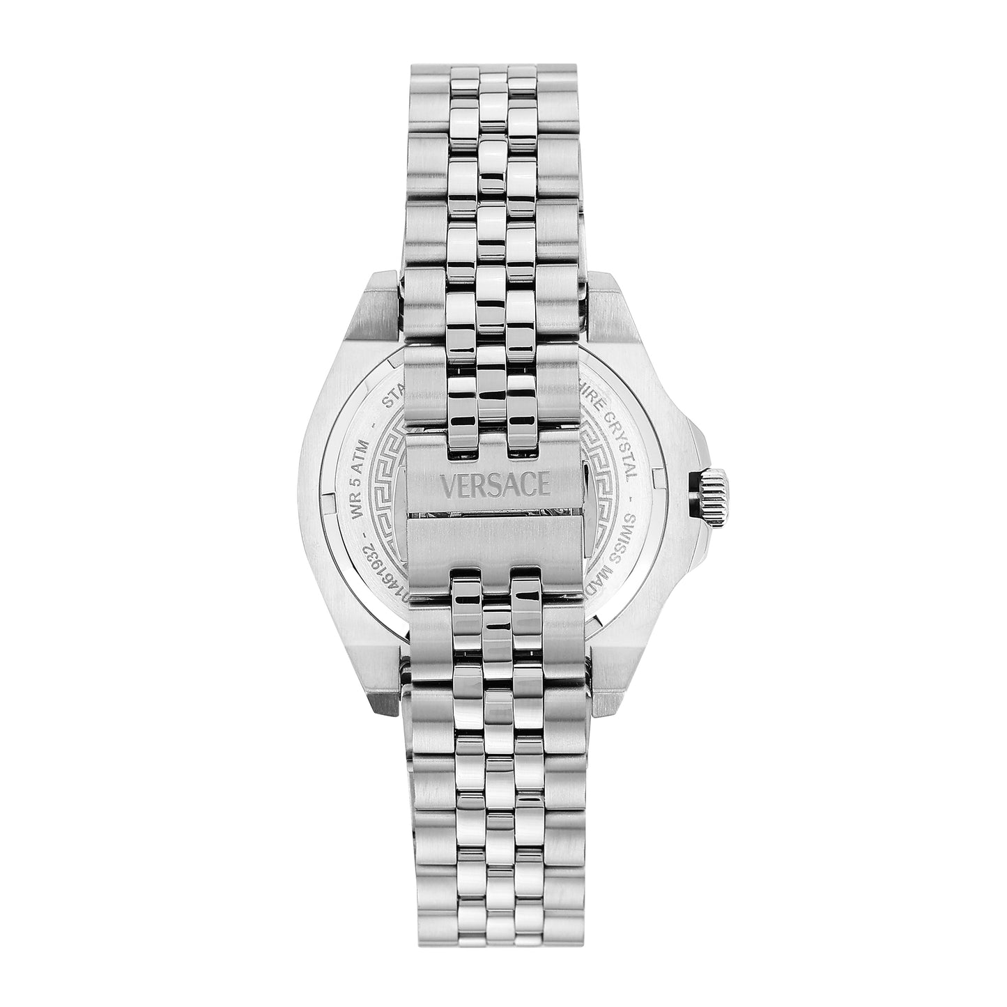 Versace Luxury 3 Hands 42 mm Black Dial Men Analog Watch- VEKKA0325