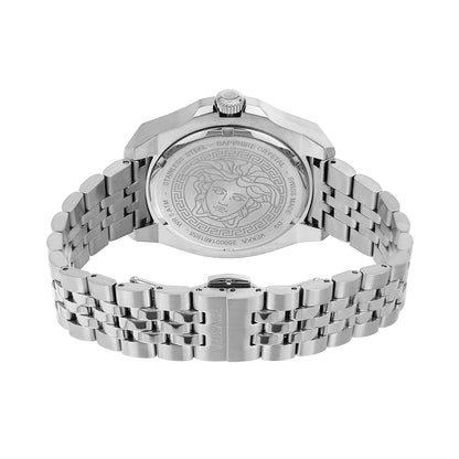 Versace Luxury 3 Hands 42 mm Black Dial Men Analog Watch- VEKKA0325