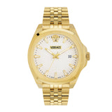 Versace Luxury 3 Hands 42 mm Silver Dial Men Analog Watch VEKKA0625