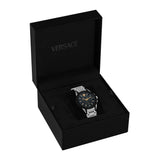 Versace Men 42 mm Size Black Round Dial Analog Watch VEM800218