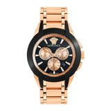 Versace Men 42 mm Size Black Round Dial Analog Watch VEM800318
