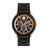 Versace Men 42 mm Size Black Round Dial Analog Watch VEM800418