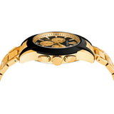 Versace Men 42 mm Size Black Round Dial Analog Watch VEM800524