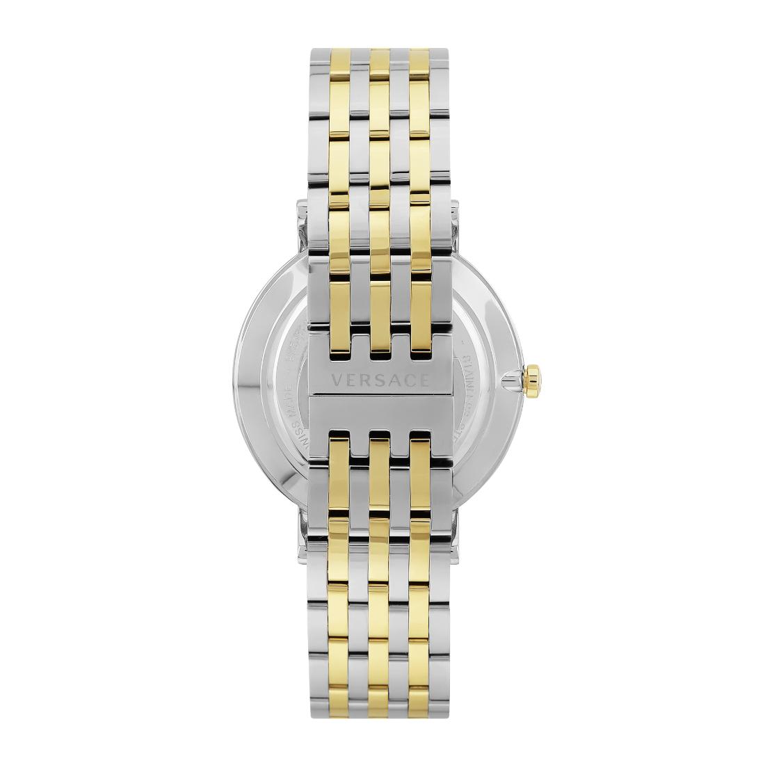 Versace V-Eternal 42 mm Blue Dial Men Analog Watch VENCA0324