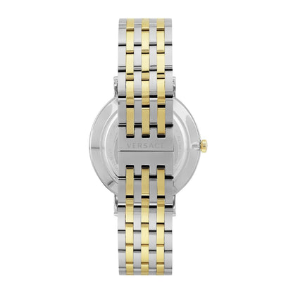 Versace V-Eternal 42 mm Blue Dial Men Analog Watch- VENCA0324