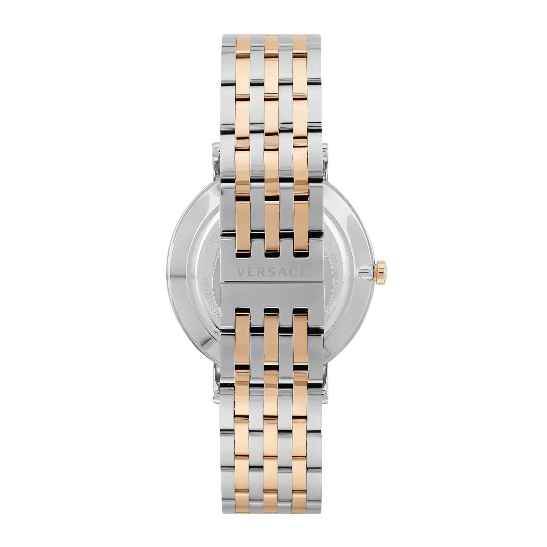 Versace V-Eternal 42 mm Green Dial Men Analog Watch VENCA0424