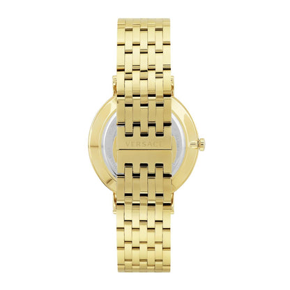 Versace V-Eternal 42 mm Black Dial Men Analog Watch- VENCA0624