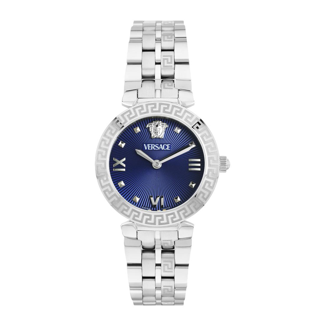 Versace Women 32 mm Size Blue Round Dial Analog Watch VEOCA0124