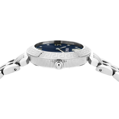 Versace Women 32 mm Size Blue Round Dial Analog Watch- VEOCA0124