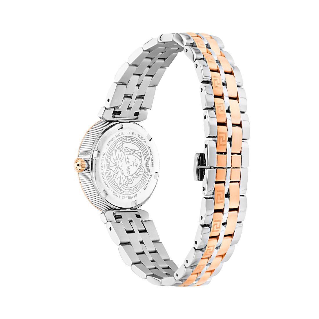 Versace Women 32 mm Size Green Round Dial Analog Watch- VEOCA0224