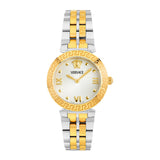 Versace Women 32 mm Size White Silver Round Dial Analog Watch VEOCA0324
