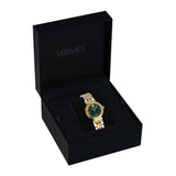 Versace Women 32 mm Size Green Round Dial Analog Watch VEOCA0424