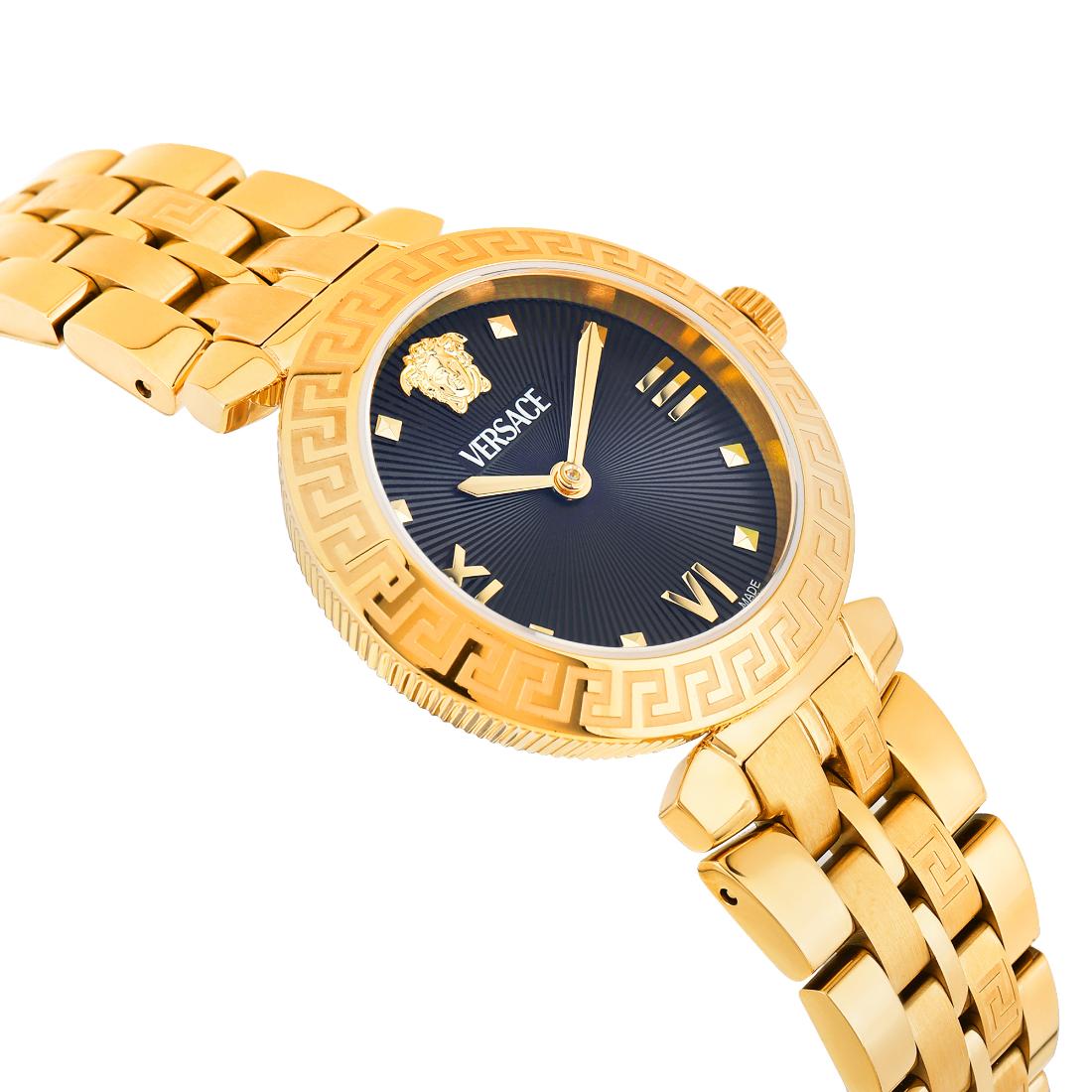 Versace Women 32 mm Size Black Round Dial Analog Watch VEOCA0524