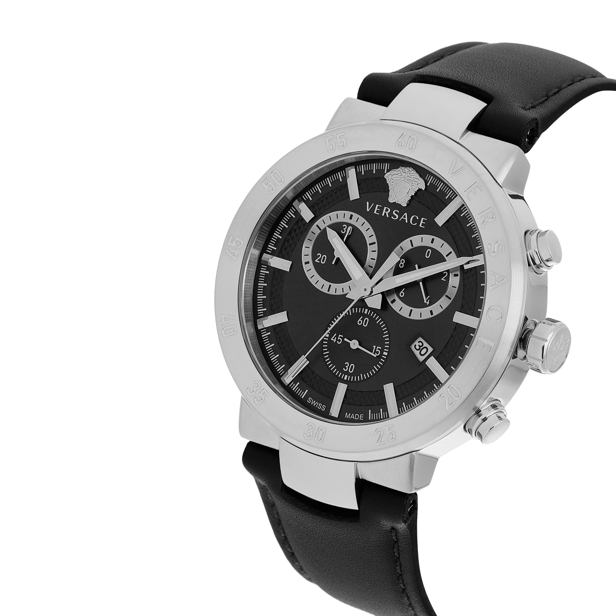 Versace 43 mm Black Dial Analog Men Watch VEPY00120