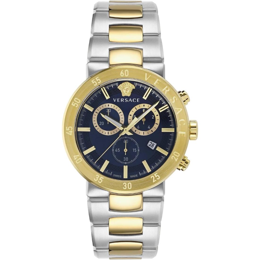 Versace Blue 43 mm Dial Men Analogue Watch VEPY00720