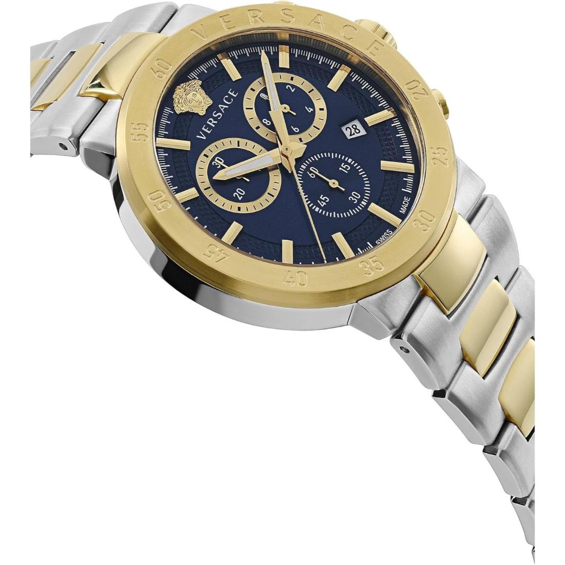 Versace Blue 43 mm Dial Men Analogue Watch VEPY00720