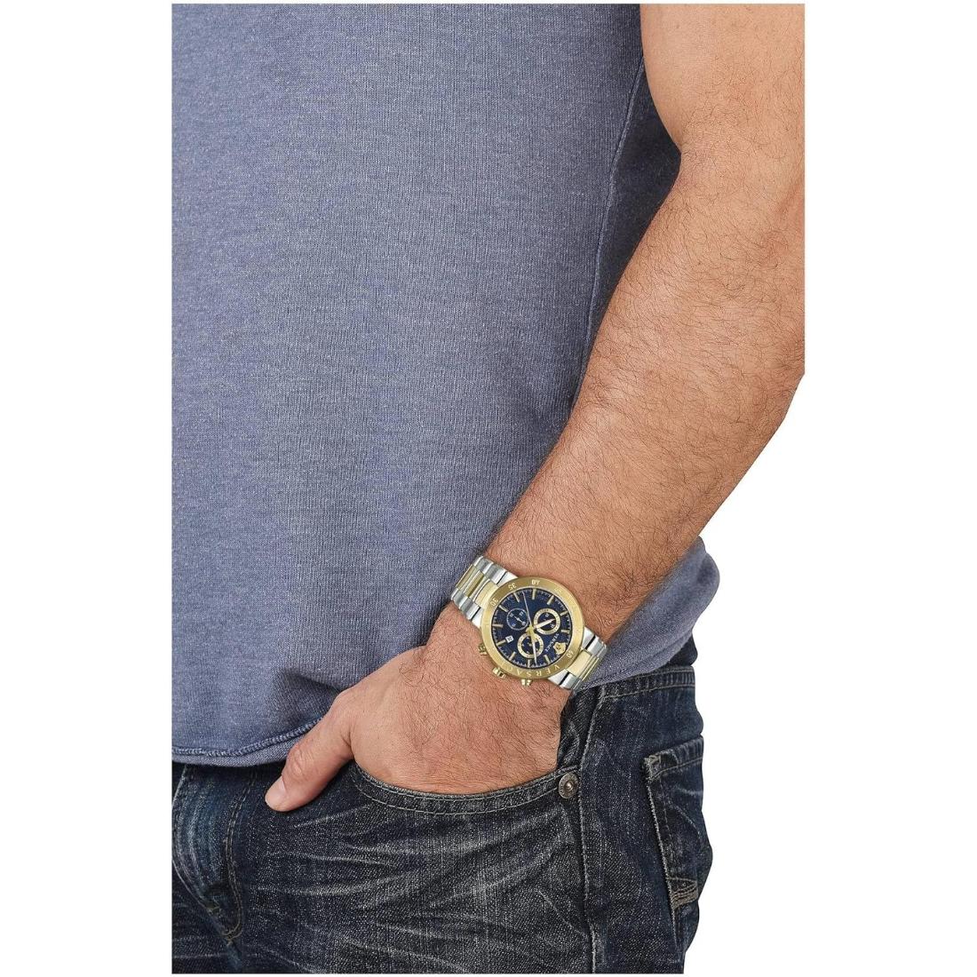 Versace Blue 43 mm Dial Men Analogue Watch VEPY00720