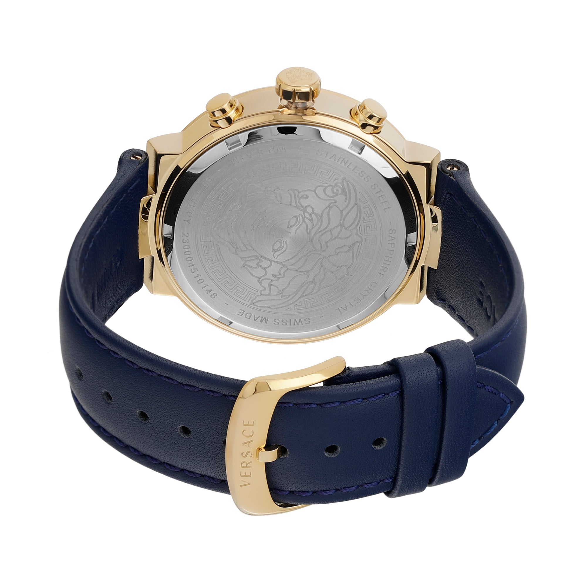 Versace 43 mm Blue Dial Analog Men Watch VEPY00921