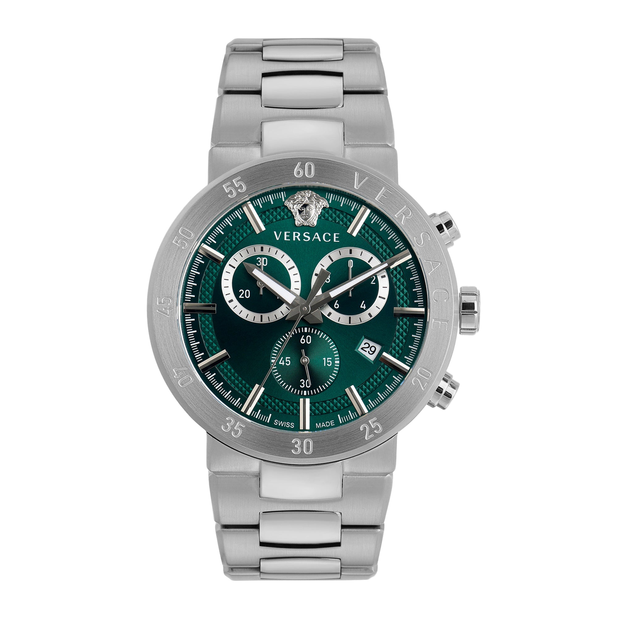 versace watch green