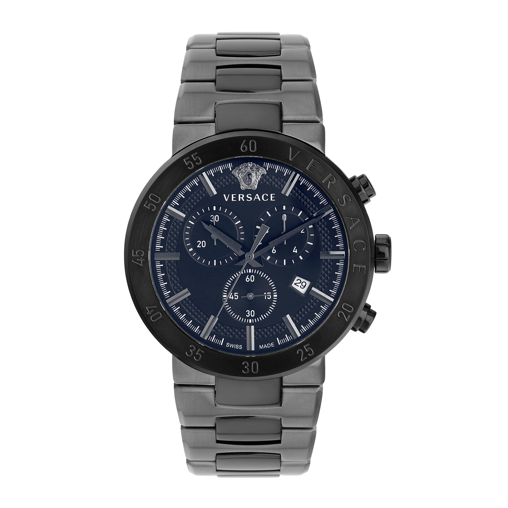 men's blue dial watches