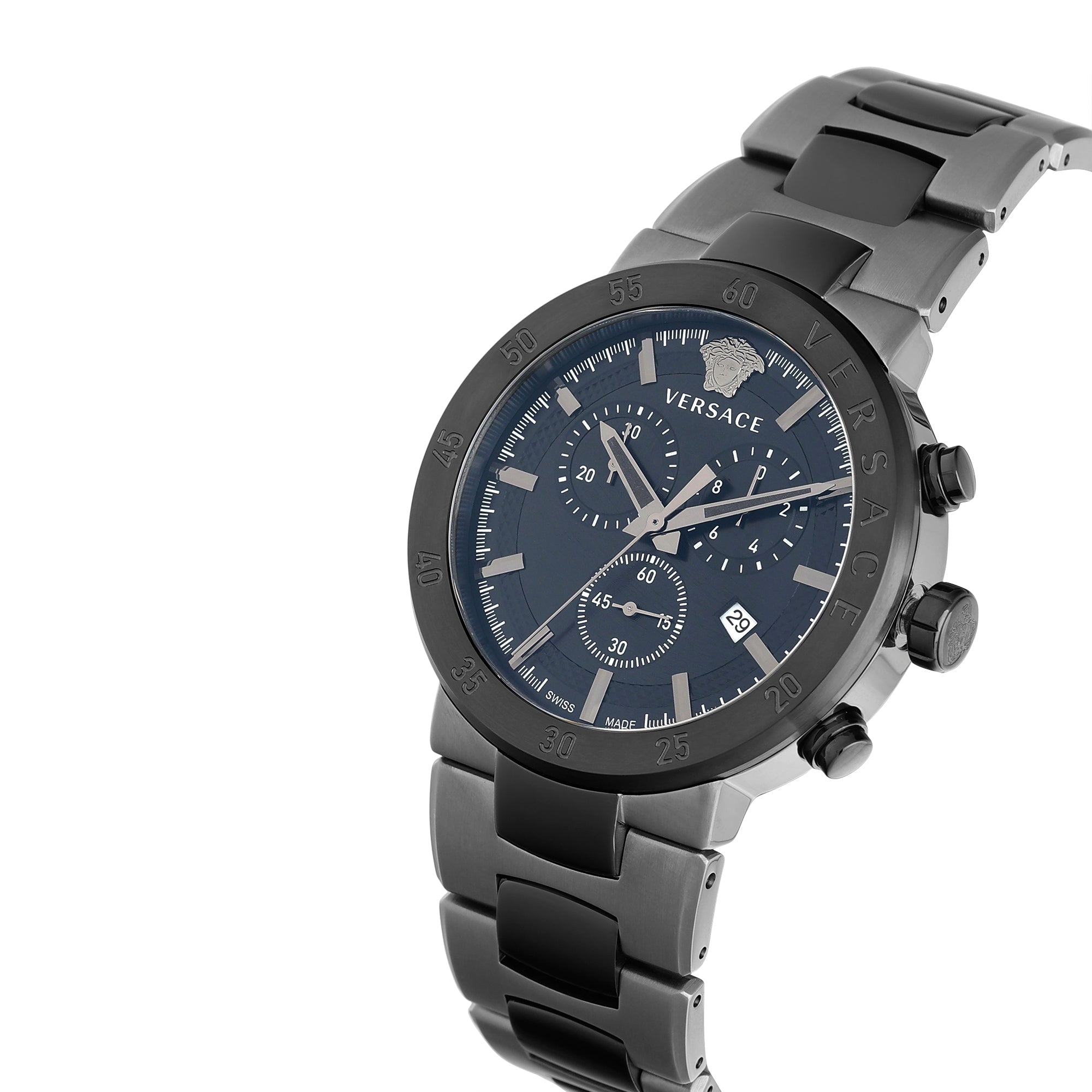 Versace Blue Dial Analog Men Watch - VEPY01221