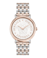 Versace 37 mm Wrist Watch Women White silver Dial VEQX00722