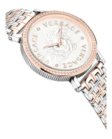 Versace 37 mm Wrist Watch Women White silver Dial VEQX00722