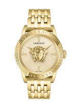 Versace 43 mm Wrist Watch Men Gold tone Dial VESN00722