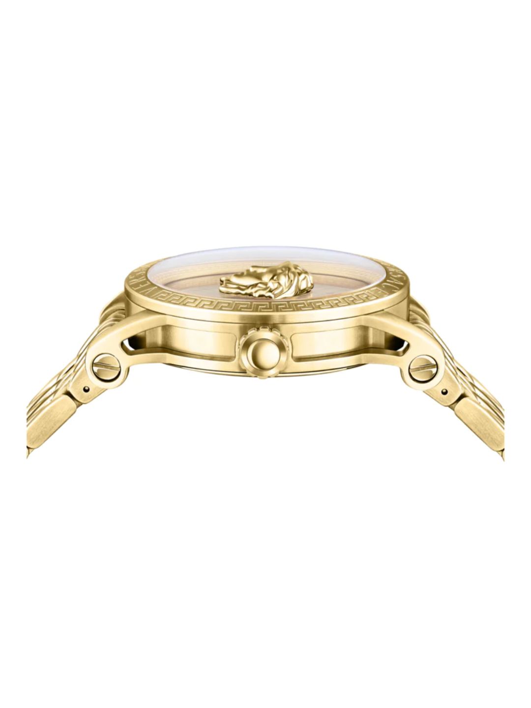 Versace 43 mm Wrist Watch Men Gold tone Dial VESN00722