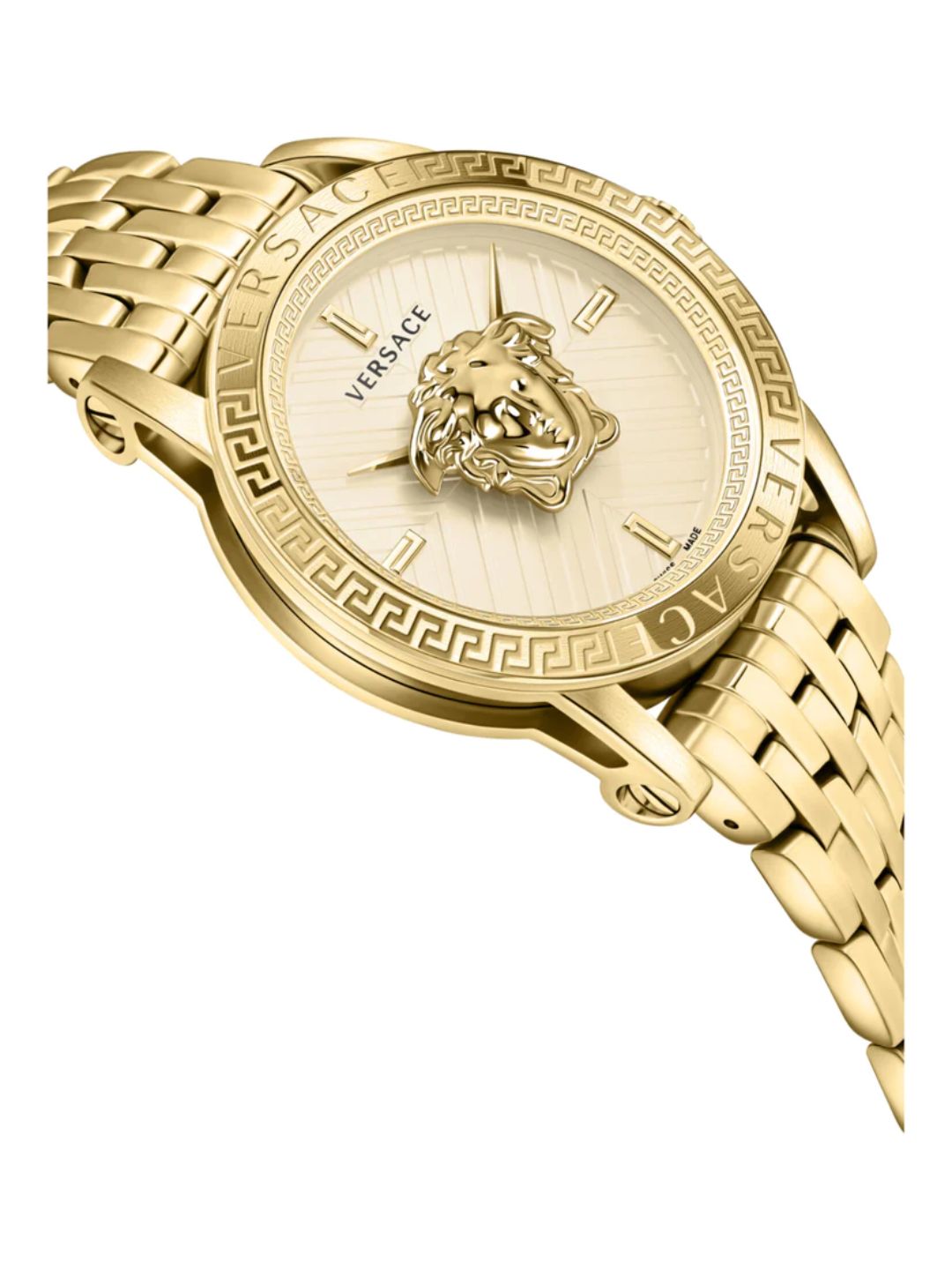 Versace 43 mm Wrist Watch Men Gold tone Dial VESN00722