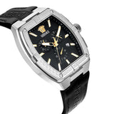 Versace Men 44 X 54.3 mm Size Black Rectangular Dial Analog Watch VESP00124