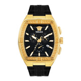 Versace Men 44 X 54.3 mm Size Black Rectangular Dial Analog Watch VESP00324