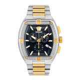 Versace Men 44 X 54.3 mm Size Black Rectangular Dial Analog Watch VESP00524