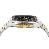 Versace Men 44 X 54.3 mm Size Black Rectangular Dial Analog Watch VESP00524
