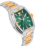 Versace Men 44 X 54.3 mm Size Green Rectangular Dial Analog Watch VESP00624