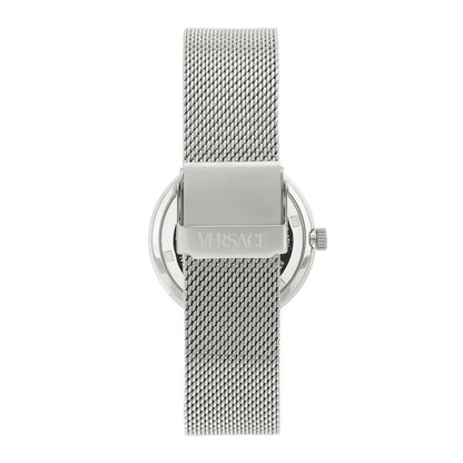 Versace Mythos 36 mm Light Blue Dial Women Analog Watch- VETCA0324