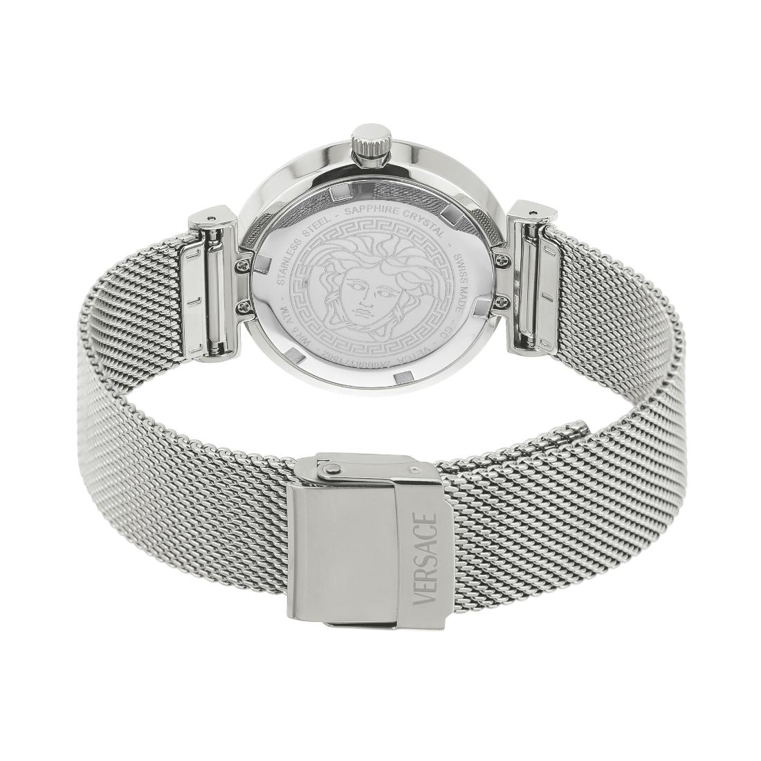 Versace Mythos 36 mm Light Blue Dial Women Analog Watch- VETCA0324