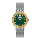 Versace Mythos 36 mm Green Dial Women Analog Watch VETCA0524