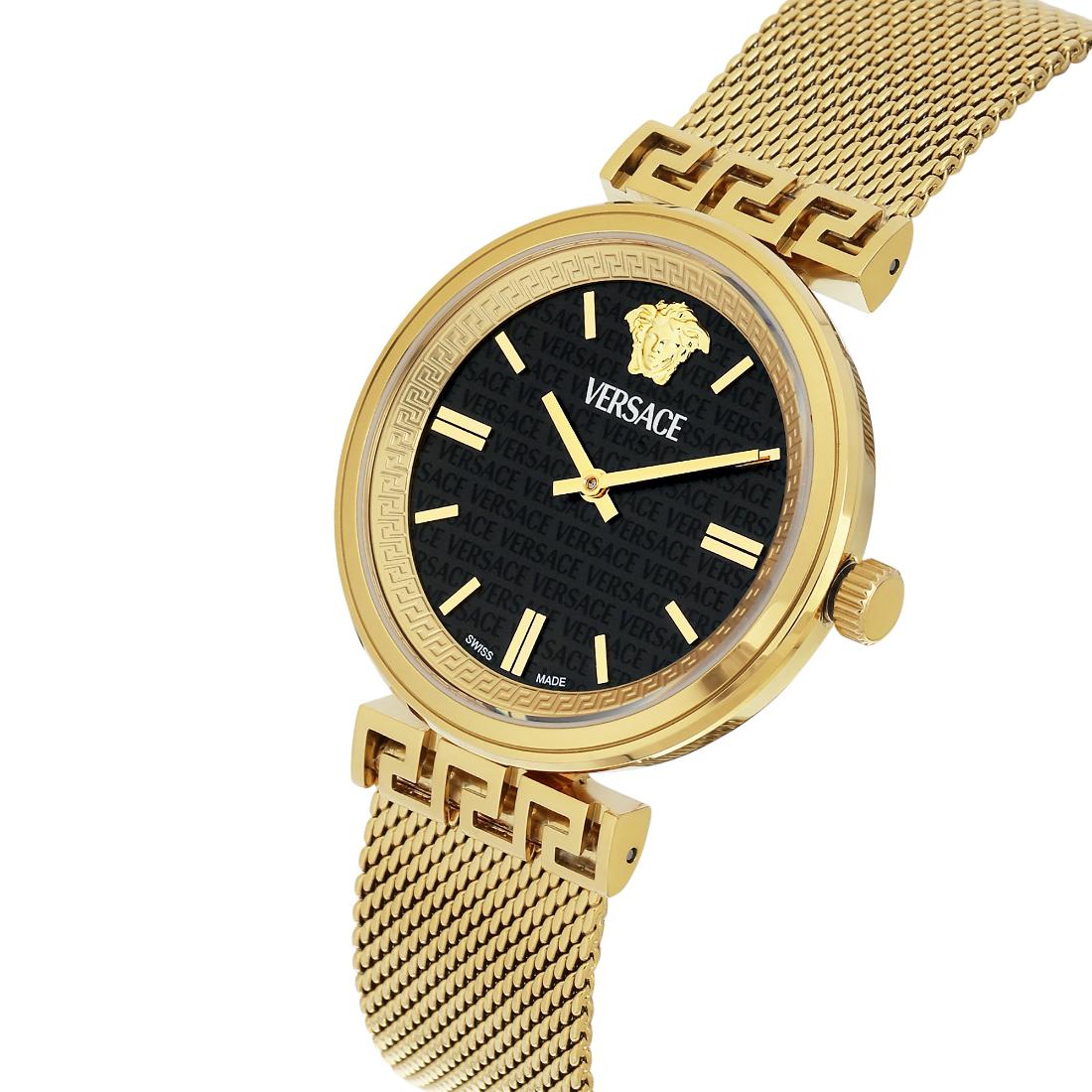 Versace Mythos 36 mm Black Dial Women Analog Watch- VETCA0724