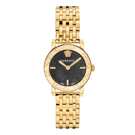Versace U3-Greca 32 mm Black Dial Women Analog Watch- VEU300621