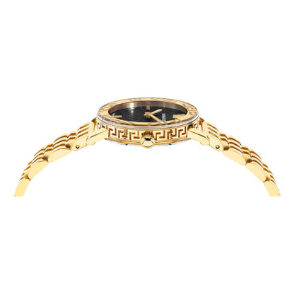 Versace U3-Greca 32 mm Black Dial Women Analog Watch- VEU300621