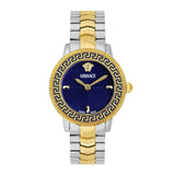 Versace V Icon 30 mm Blue Dial Women Analog Watch VEUCA0524