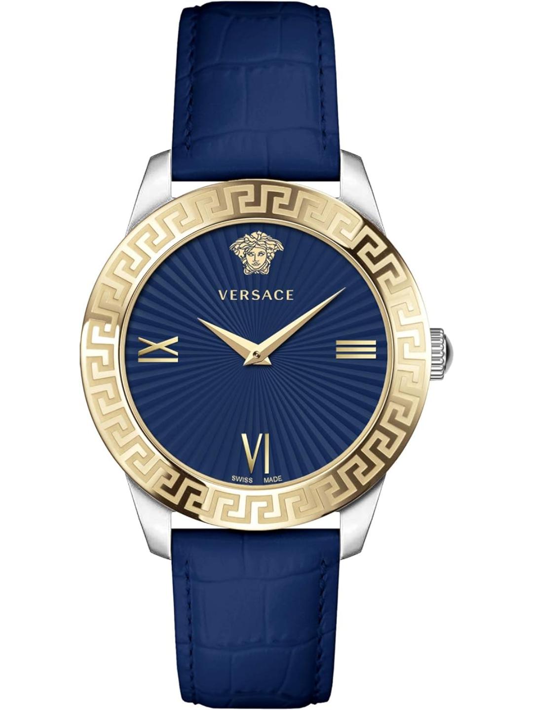 Versace 38 mm Blue Dial Analog Women Watch VEVC00219