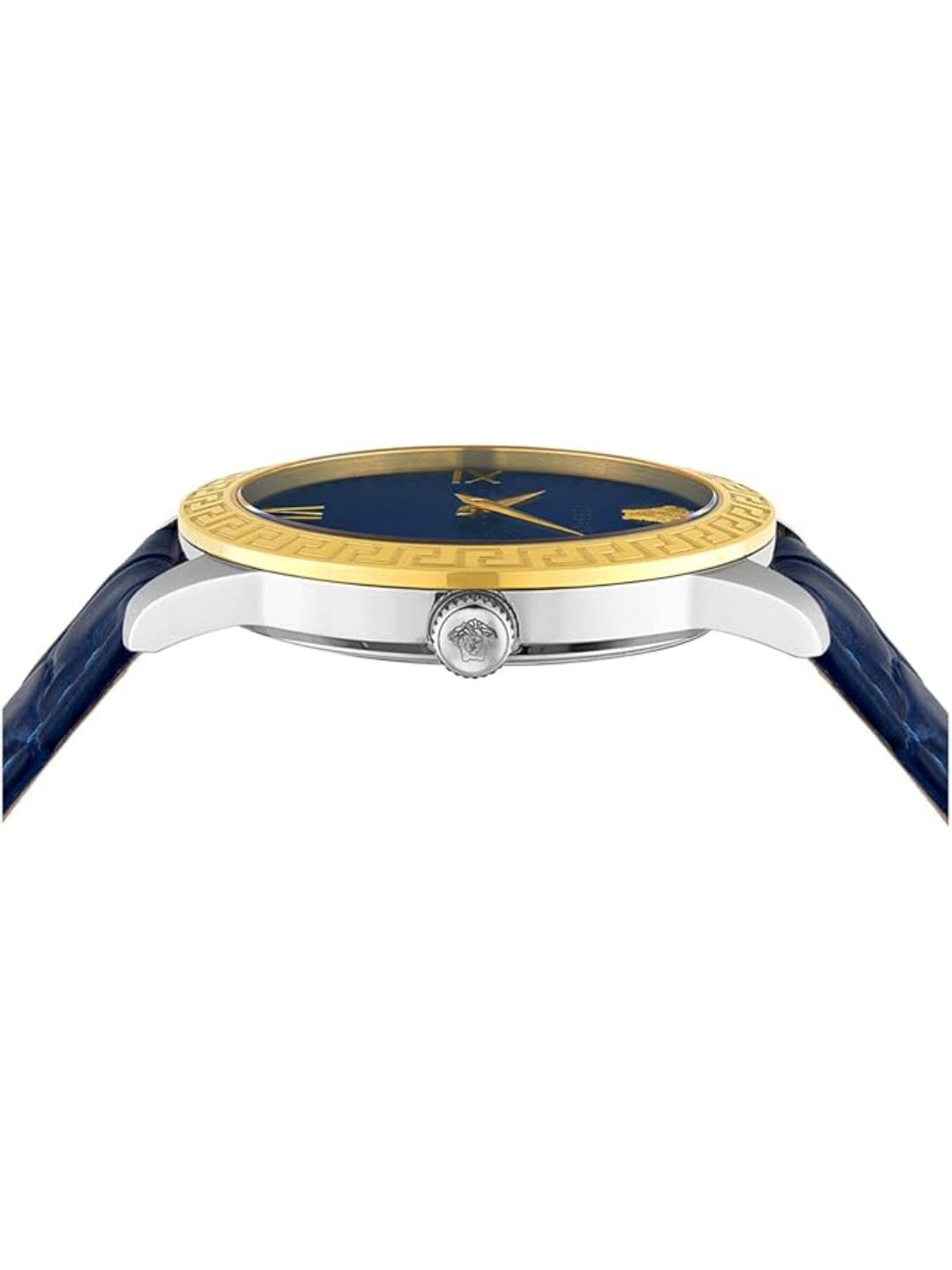 Versace 38 mm Blue Dial Analog Women Watch VEVC00219