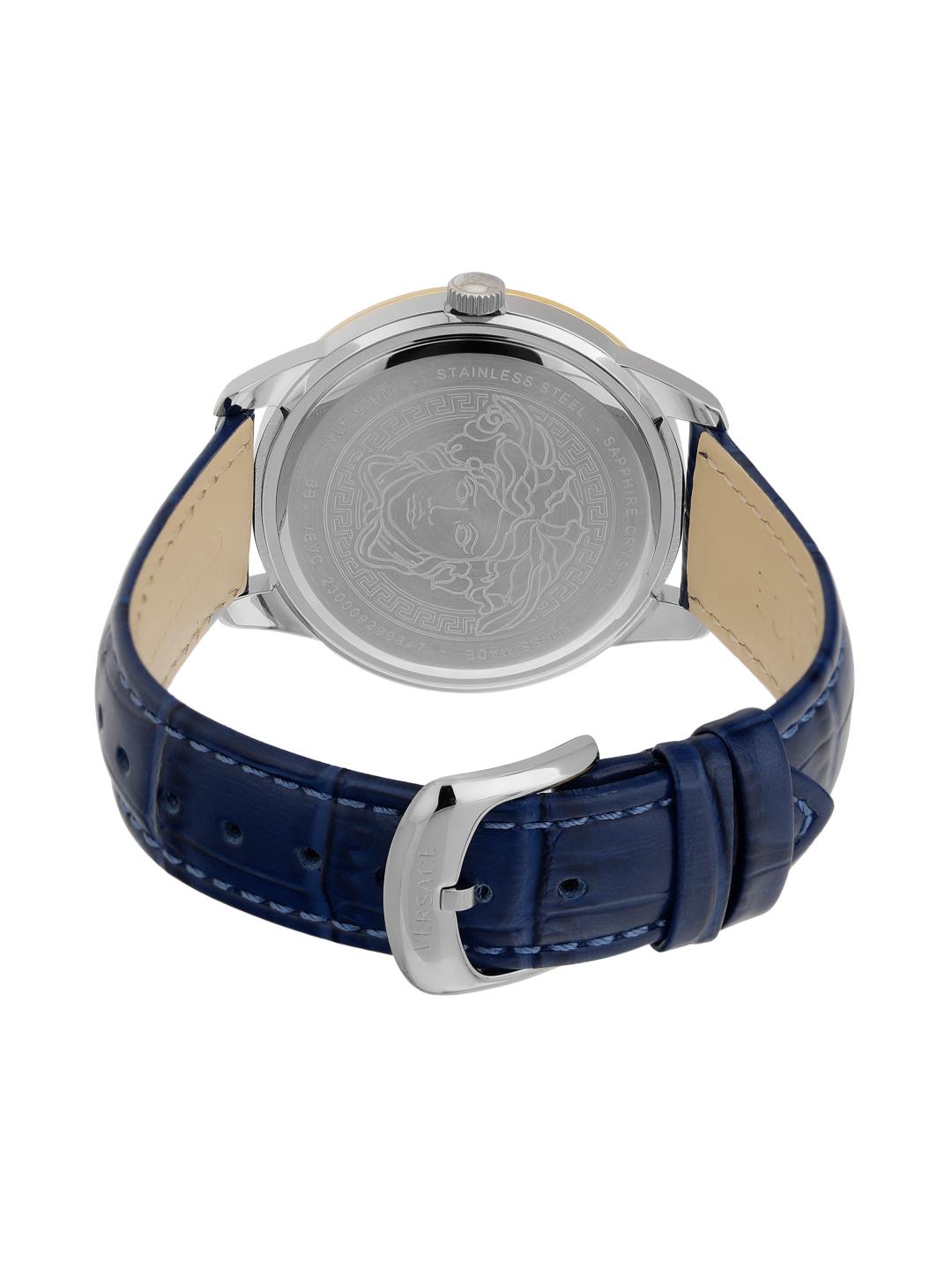 Versace Blue Dial Analog Women Watch - VEVC00219