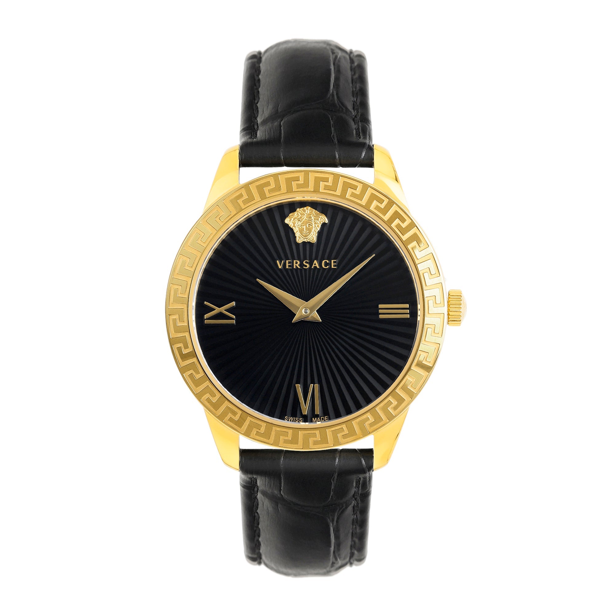 Versace 38 mm Black Dial Analog Women Watch VEVC00319