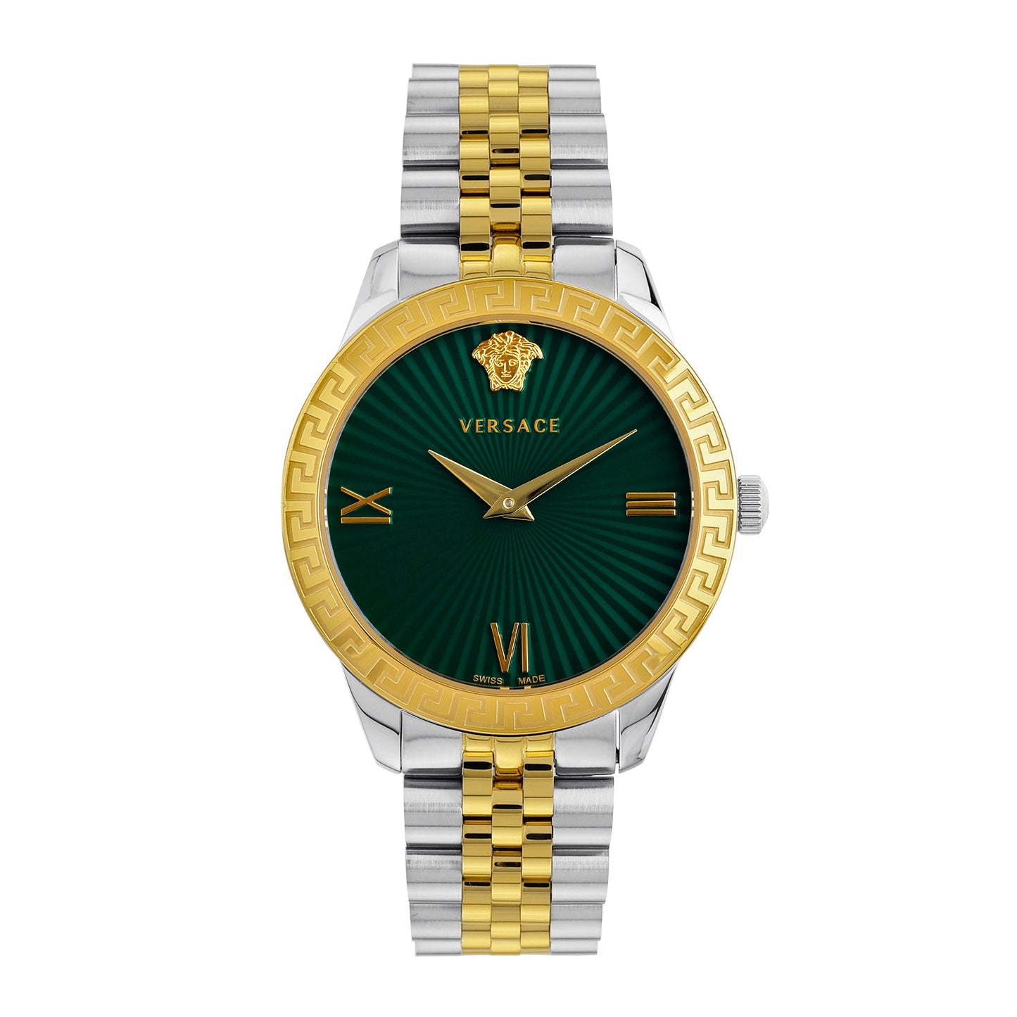 Versace Green Dial Analog Women Watch - VEVC01021