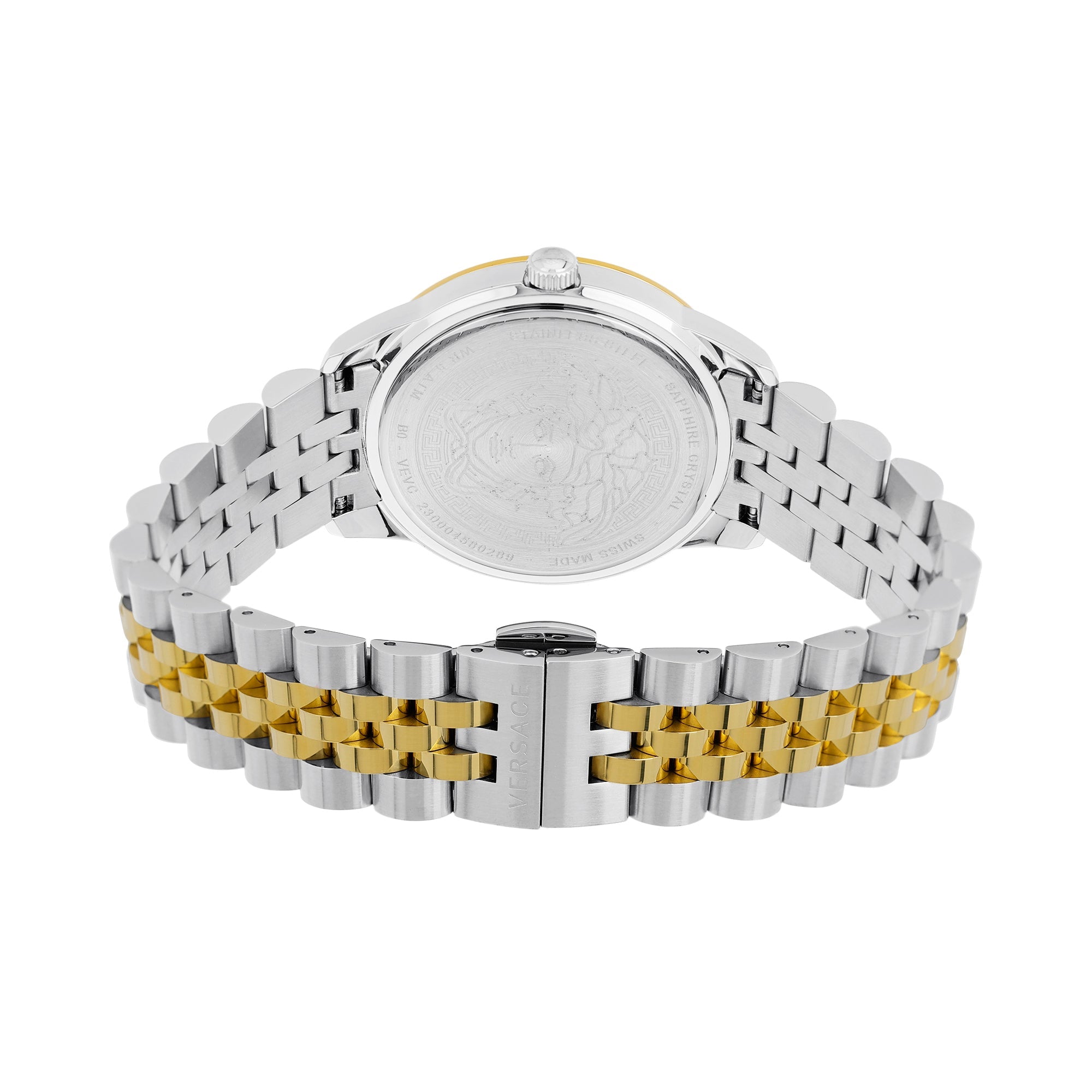 Versace 38 mm Green Dial Analog Women Watch VEVC01021