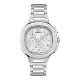 Versace V Lady 40 mm White Silver Dial Unisex Chrono Watch VEVCA0424