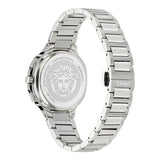 Versace V Lady 40 mm White Silver Dial Unisex Chrono Watch VEVCA0424